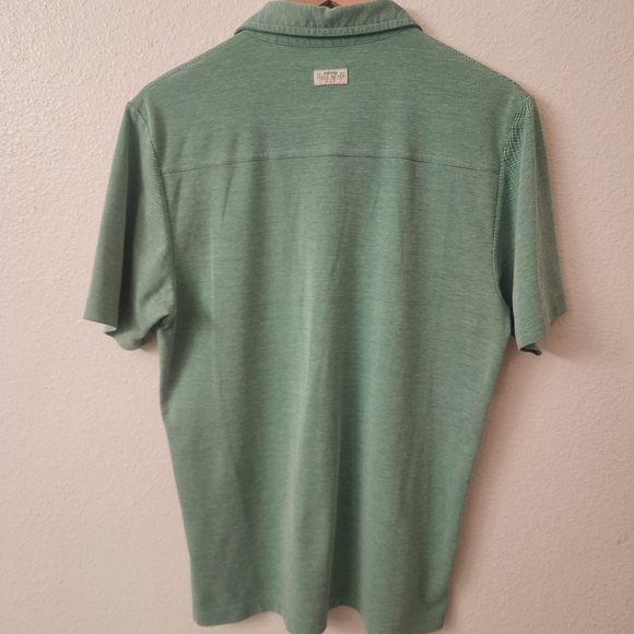 Travis Mathew Mint Green Golf Polo Shirt Mens Sz Medium - Picture 5 of 6